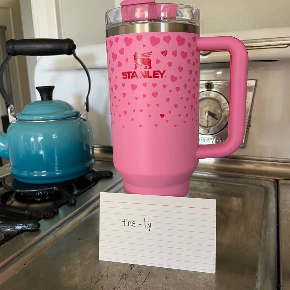 Stanley Pink Heart Mug